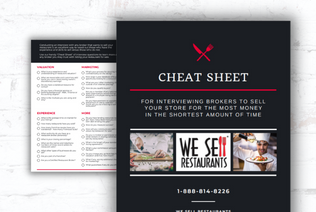 Seller Cheat Sheet